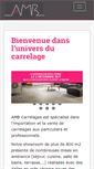 Mobile Screenshot of amb-carrelages.com